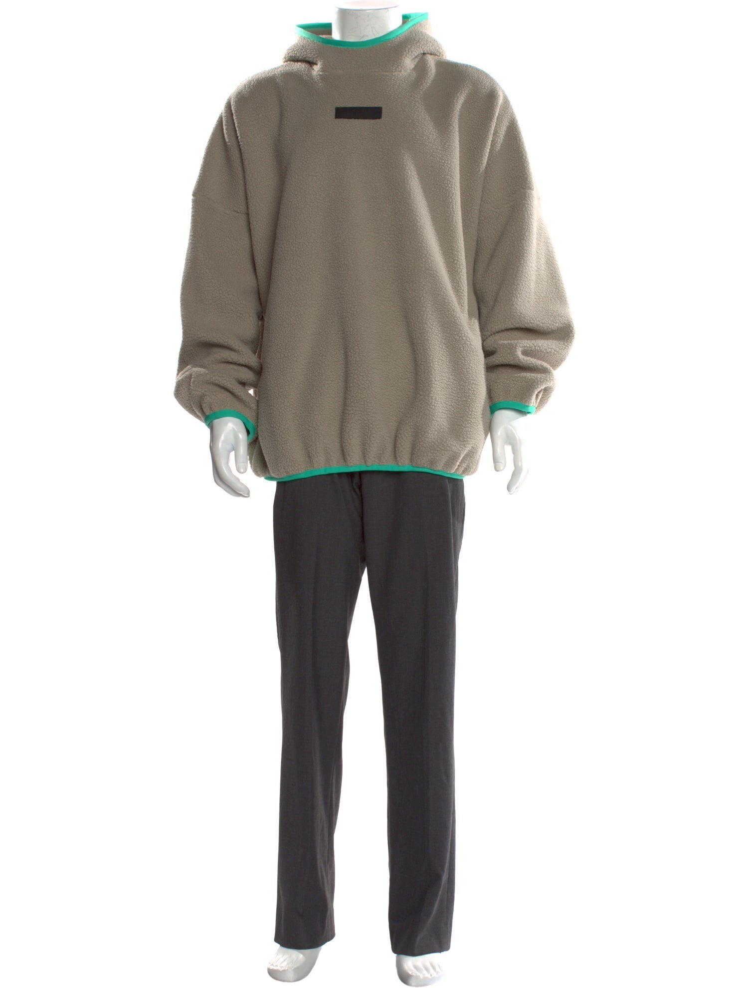 Essentials - Fear of God Mock Neck Long Sleeve Hoodie