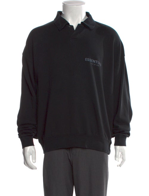 Essentials - Fear of God Graphic Print Collar Sweatshirt