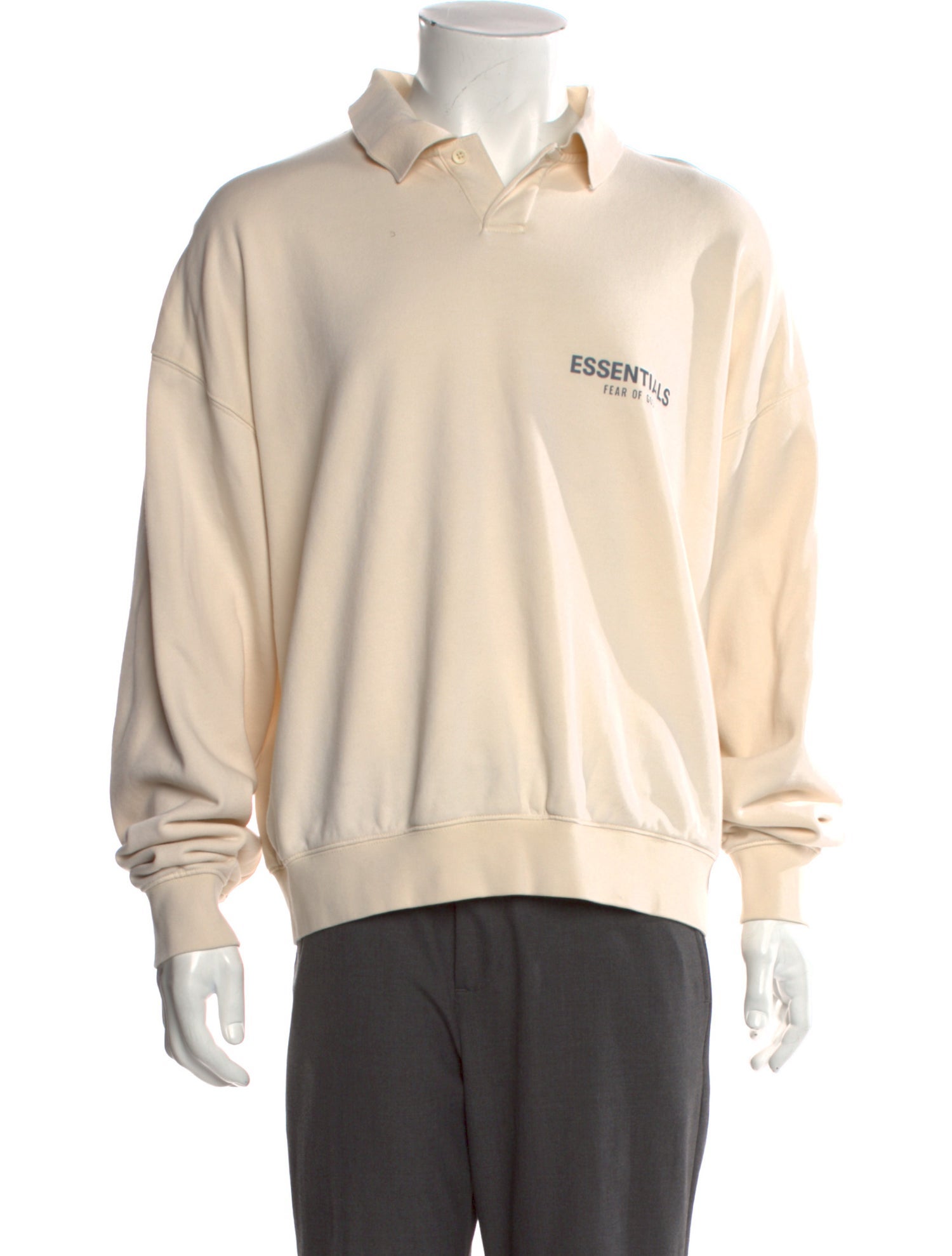 Essentials - Fear of God Graphic Print Crew Neck Sweatshirt