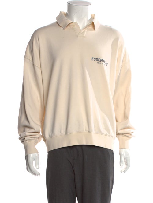 Essentials - Fear of God Graphic Print Crew Neck Sweatshirt