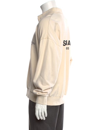 Essentials - Fear of God Graphic Print Crew Neck Sweatshirt