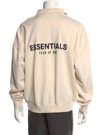 Essentials - Fear of God Graphic Print Crew Neck Sweatshirt