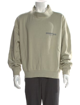 Essentials - Fear of God Graphic Print Crew Neck Sweatshirt