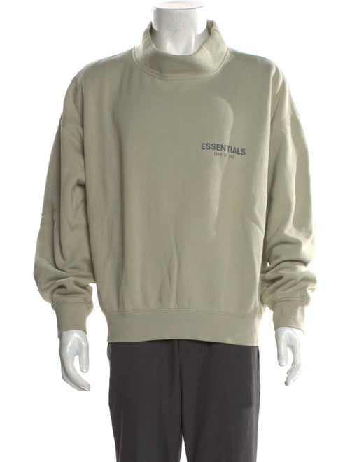 Essentials - Fear of God Graphic Print Crew Neck Sweatshirt