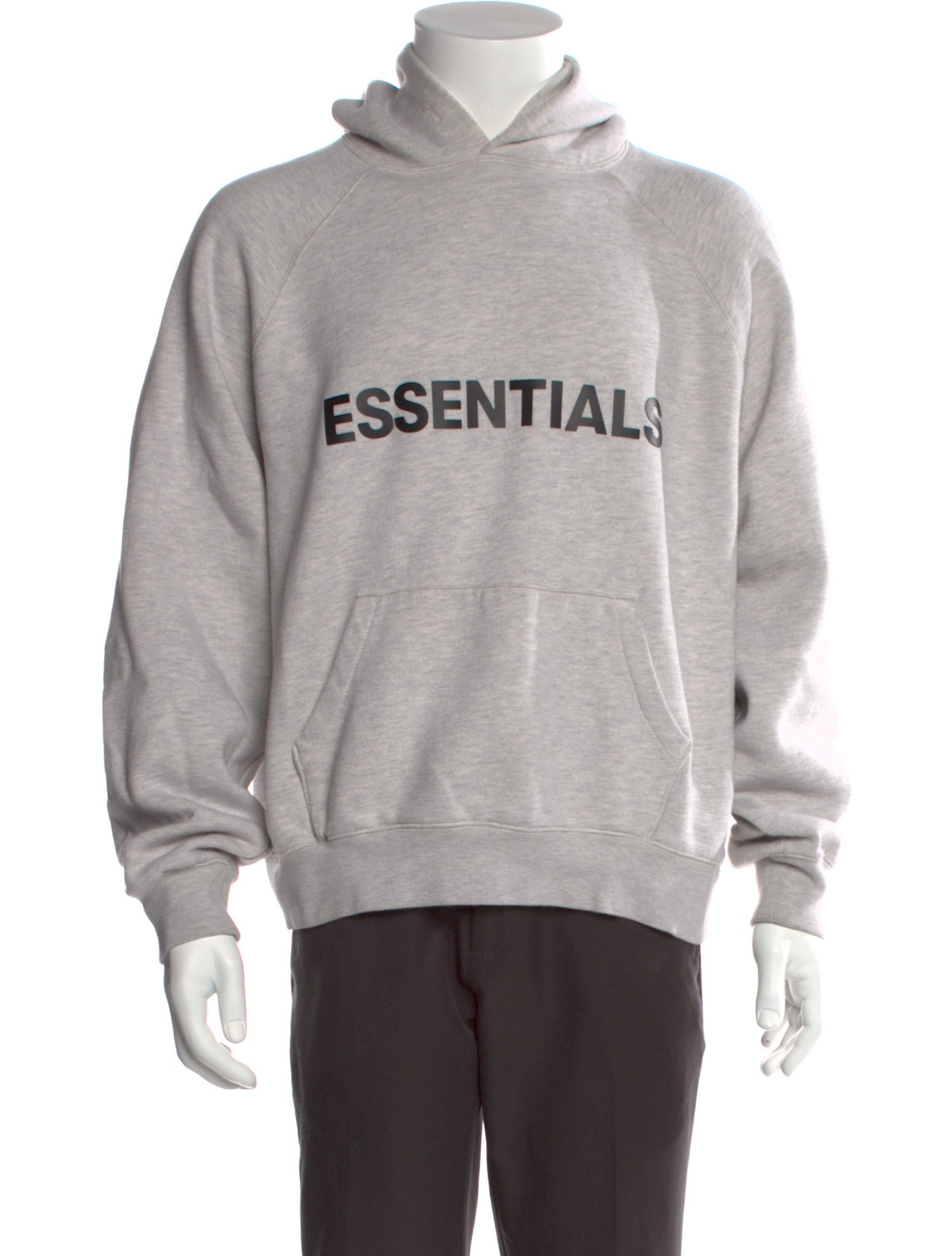 Essentials - Fear of God Signature Logo Graphic Print Hoodie