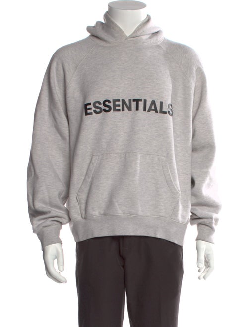 Essentials - Fear of God Signature Logo Graphic Print Hoodie