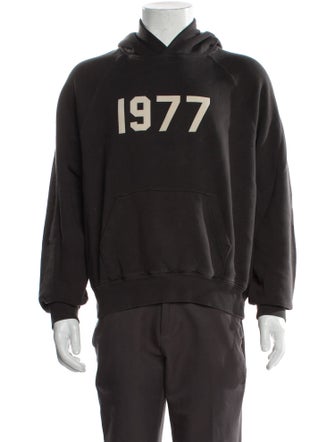 Essentials - Fear of God Graphic Print Crew Neck Hoodie