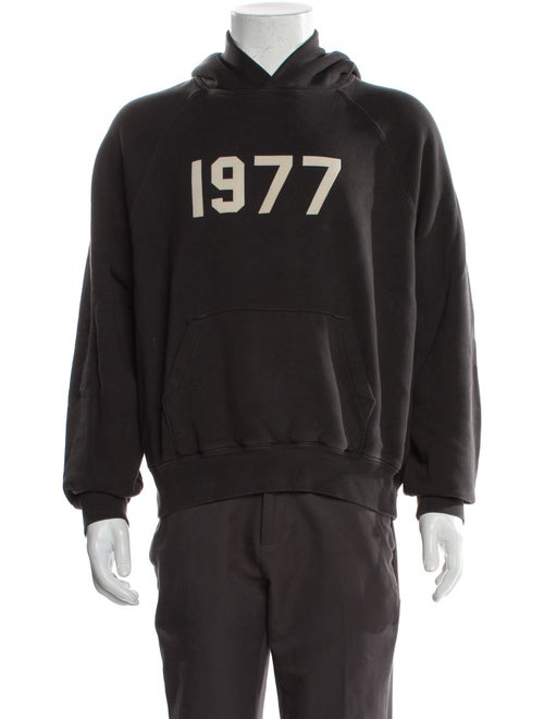 Essentials - Fear of God Graphic Print Crew Neck Hoodie