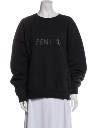 Essentials - Fear of God Graphic Print Crew Neck Sweatshirt
