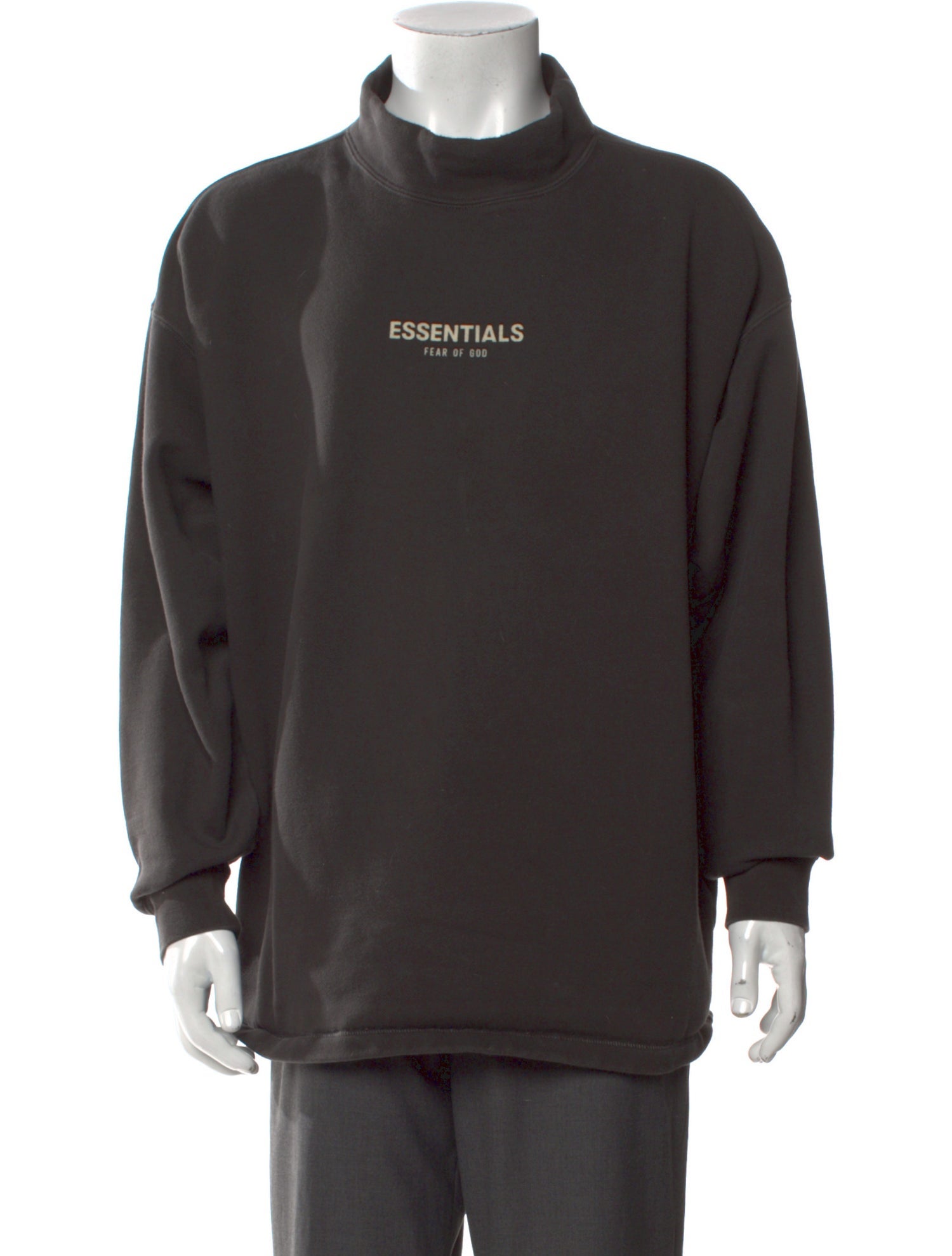 Essentials - Fear of God Graphic Print Crew Neck Sweatshirt