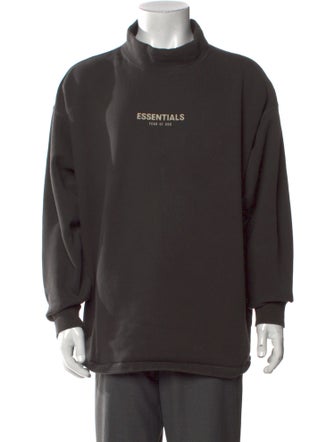 Essentials - Fear of God Graphic Print Crew Neck Sweatshirt