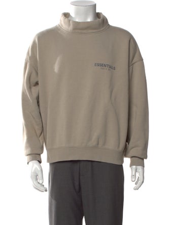 Essentials - Fear of God Graphic Print Crew Neck Sweatshirt