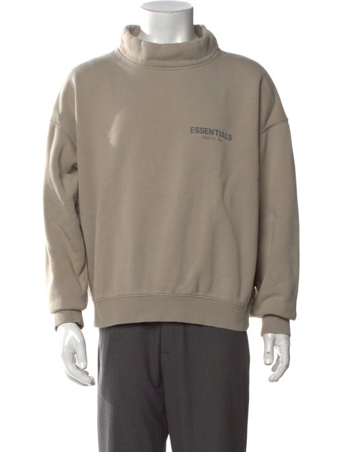 Essentials - Fear of God Graphic Print Crew Neck Sweatshirt