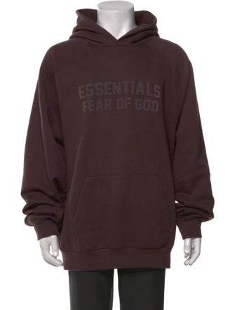 Essentials - Fear of God Graphic Print Crew Neck Hoodie