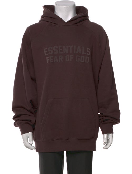 Essentials - Fear of God Graphic Print Crew Neck Hoodie