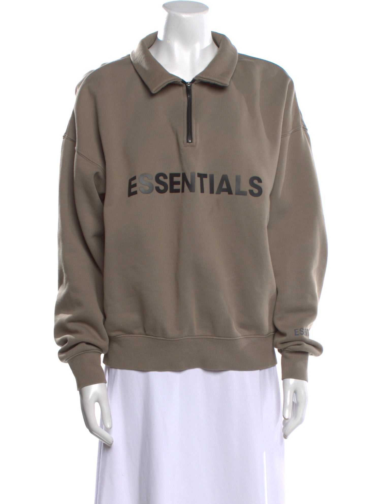 Essentials - Fear of God Graphic Print Long Sleeve Sweatshirt
