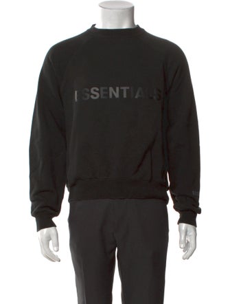Essentials - Fear of God Graphic Print Crew Neck Sweatshirt