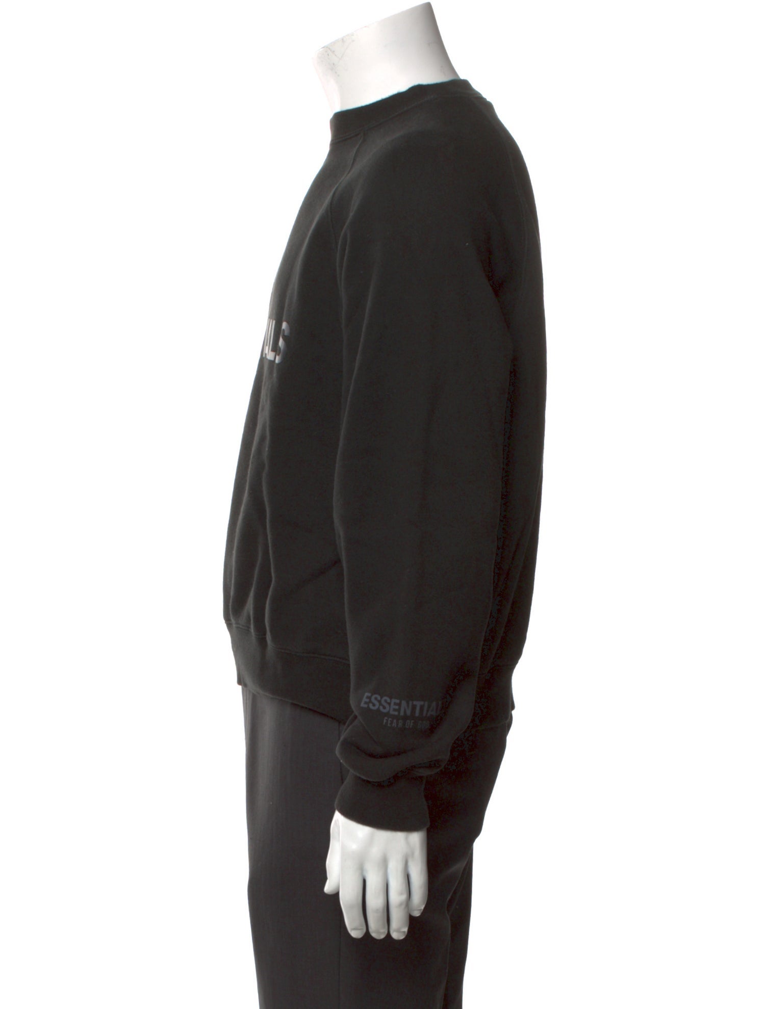 Essentials - Fear of God Graphic Print Crew Neck Sweatshirt