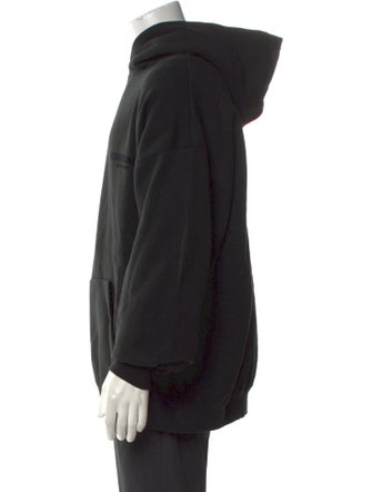 Essentials - Fear of God 2022 Logo Flocked Hoodie