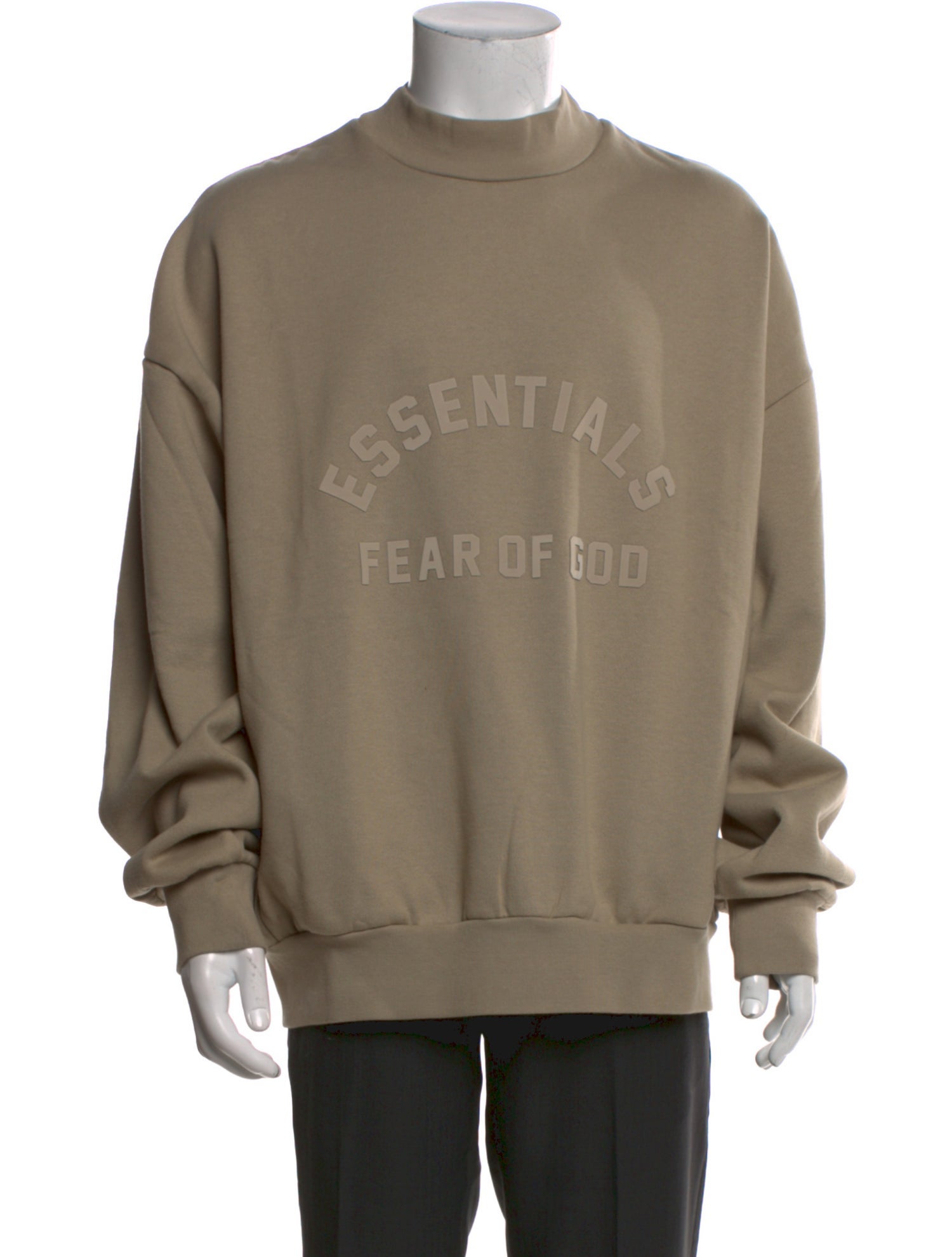 Essentials - Fear of God Graphic Print Crew Neck Sweatshirt