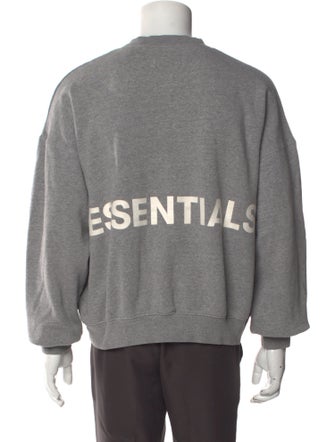 Essentials - Fear of God Crew Neck Long Sleeve Sweatshirt