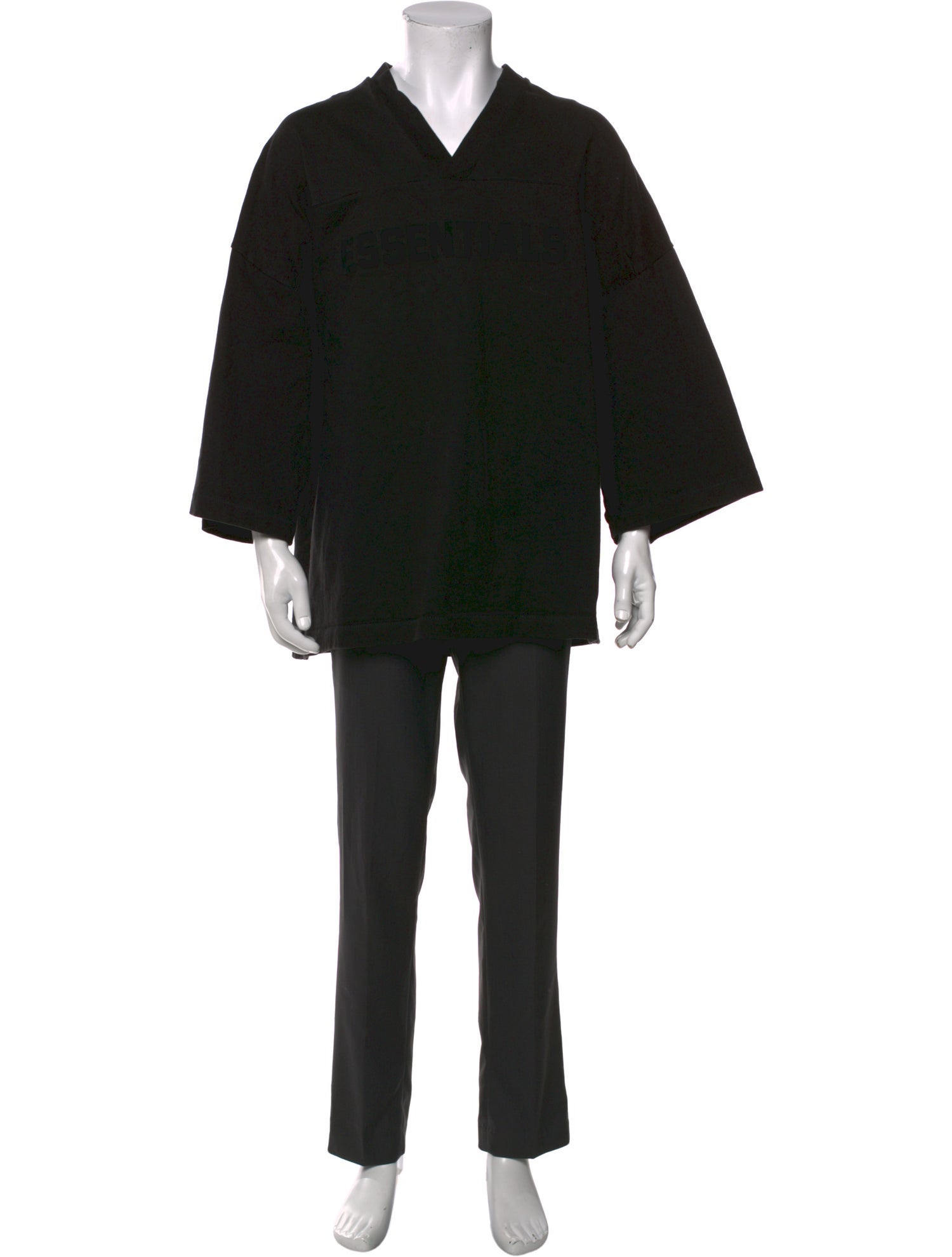 Essentials - Fear of God V-Neck Long Sleeve T-Shirt