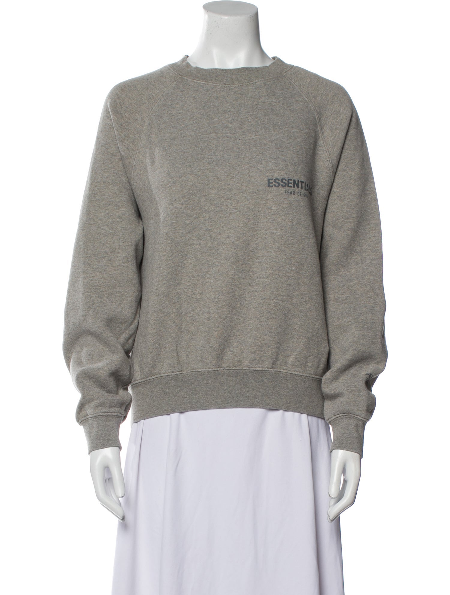 Essentials - Fear of God Crew Neck Long Sleeve Sweatshirt