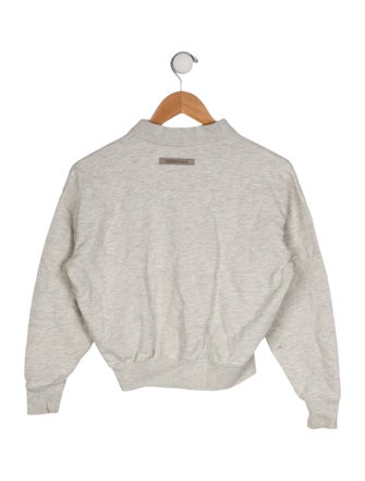 Essentials - Fear of God Kids Logo Polo Sweatshirt