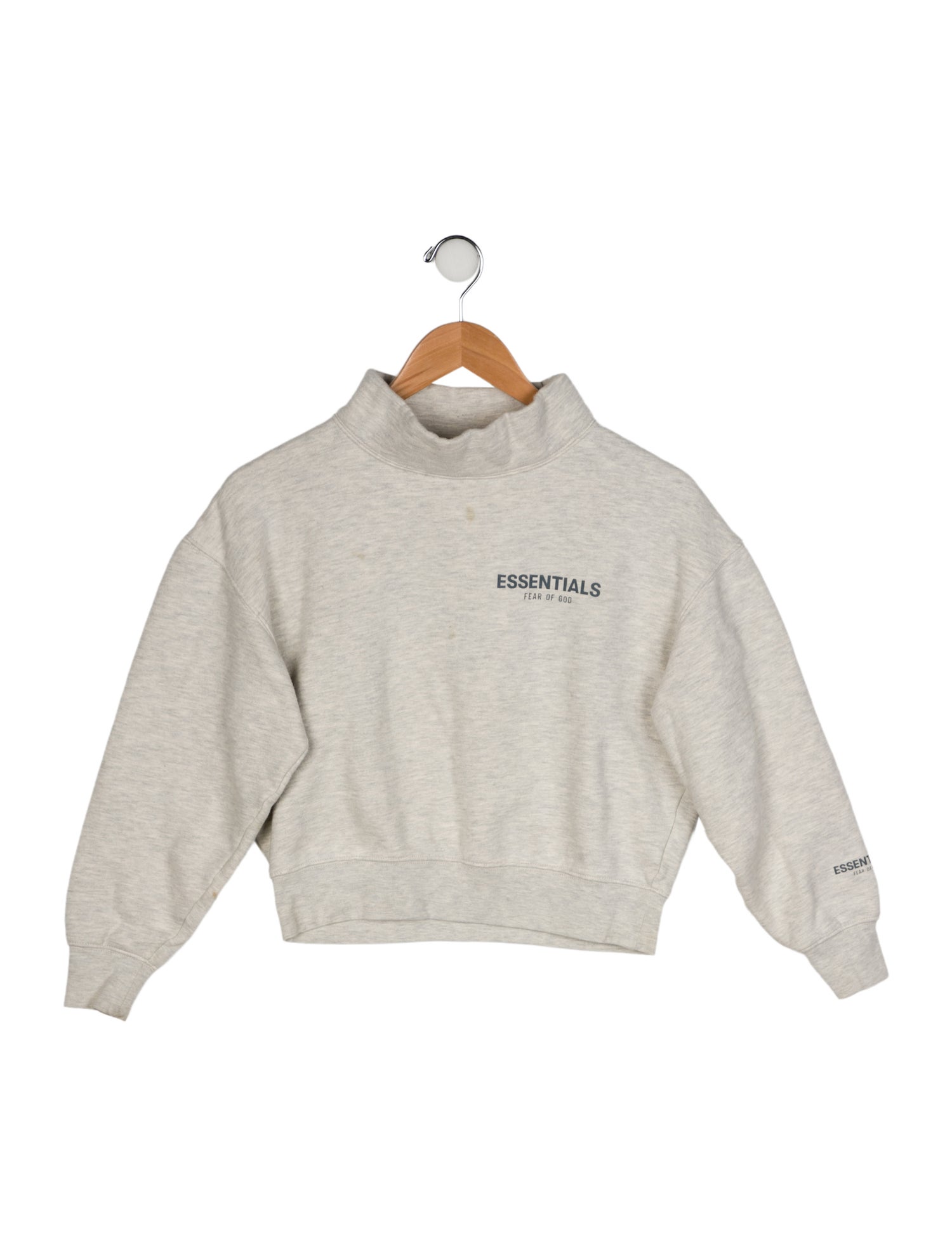 Essentials - Fear of God Kids Logo Mockneck Sweatshirt