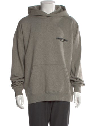 Essentials - Fear of God Graphic Print Crew Neck Hoodie
