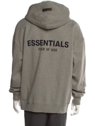 Essentials - Fear of God Graphic Print Crew Neck Hoodie