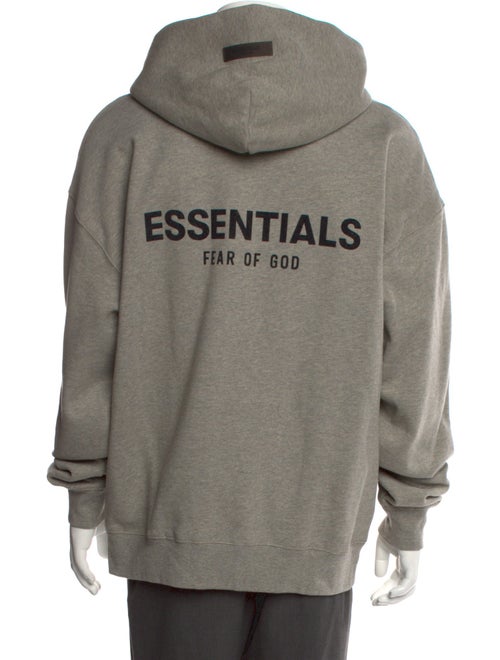 Essentials - Fear of God Graphic Print Crew Neck Hoodie