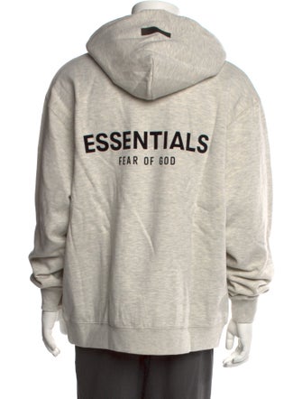 Essentials - Fear of God Graphic Print Crew Neck Hoodie