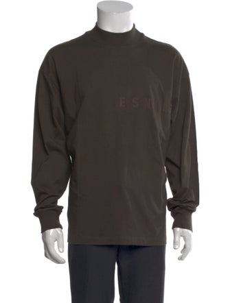Essentials - Fear of God Mock Neck Long Sleeve T-Shirt