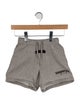 Essentials - Fear of God Kids Logo Flocked Sweat Short