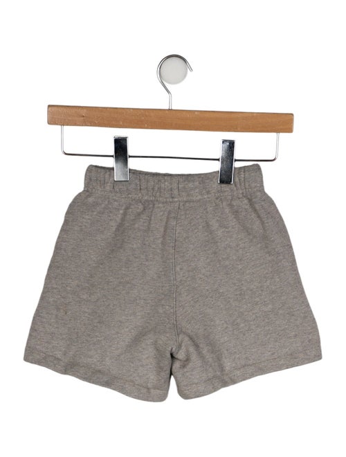 Essentials - Fear of God Kids Logo Flocked Sweat Short