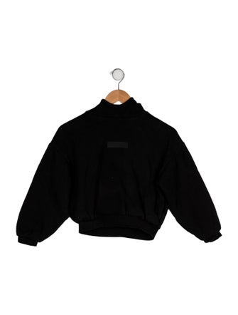 Essentials - Fear of God Kids Logo Patch Hooded Sweatshirt