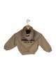 Essentials - Fear of God Kids Logo Flocked Hooded Sweatshirt