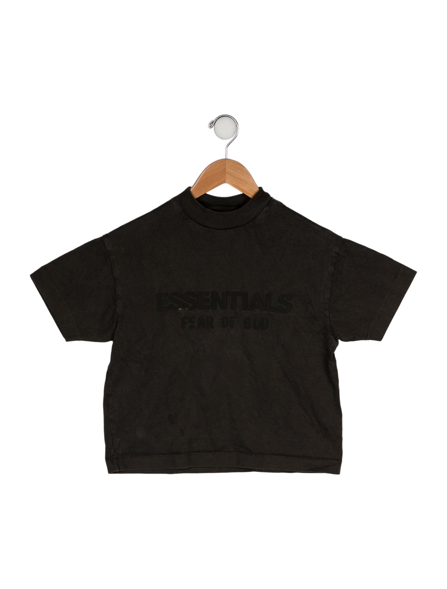 Essentials - Fear of God Kids Logo Appliqued T-shirt