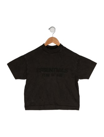 Essentials - Fear of God Kids Logo Appliqued T-shirt