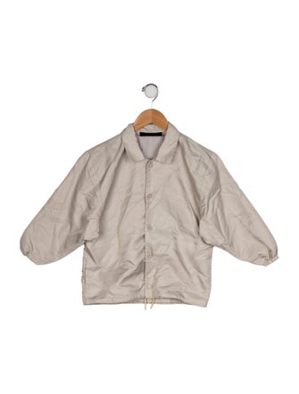 Essentials - Fear of God Kids Logo Coach Jacket