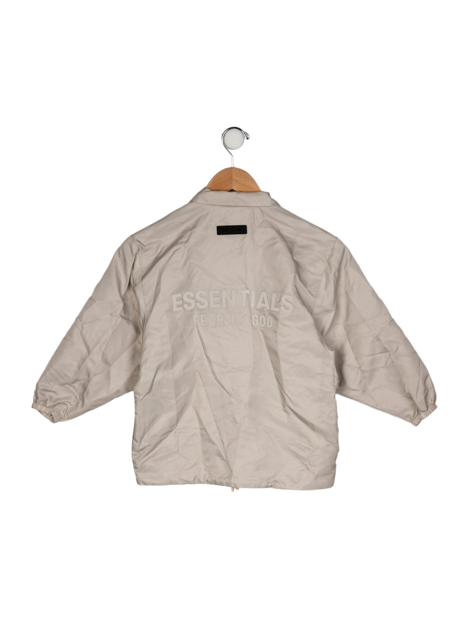 Essentials - Fear of God Kids Logo Coach Jacket