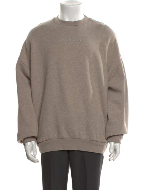 Essentials - Fear of God Graphic Print Crew Neck Sweatshirt