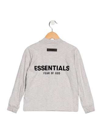 Essentials - Fear of God toddler boys' grey shirt