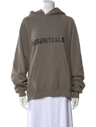 Essentials - Fear of God Graphic Print Crew Neck Sweatshirt