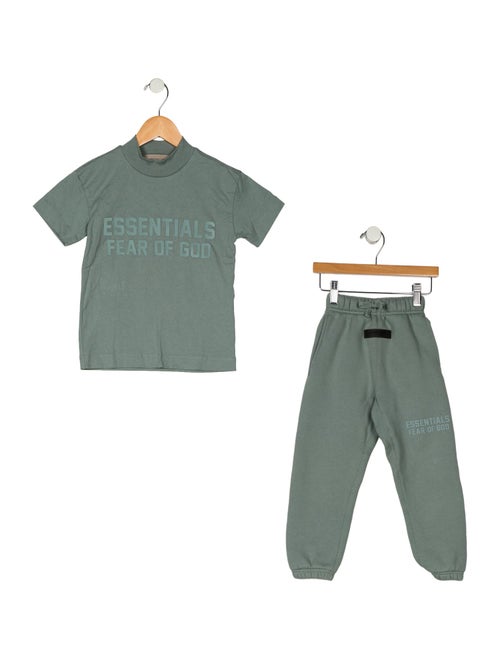 Essentials - Fear of God Kids' Solid Two Piece Pant Set