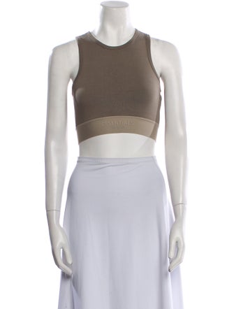 Essentials - Fear of God Crew Neck Sleeveless Crop Top