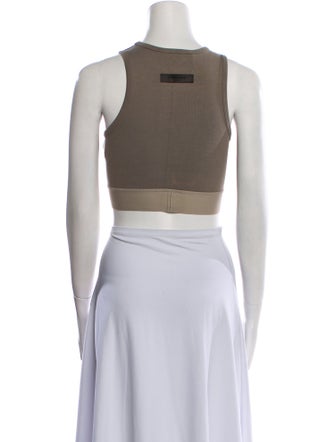 Essentials - Fear of God Crew Neck Sleeveless Crop Top