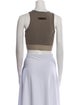 Essentials - Fear of God Crew Neck Sleeveless Crop Top