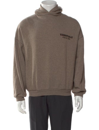 Essentials - Fear of God Graphic Print Crew Neck Hoodie